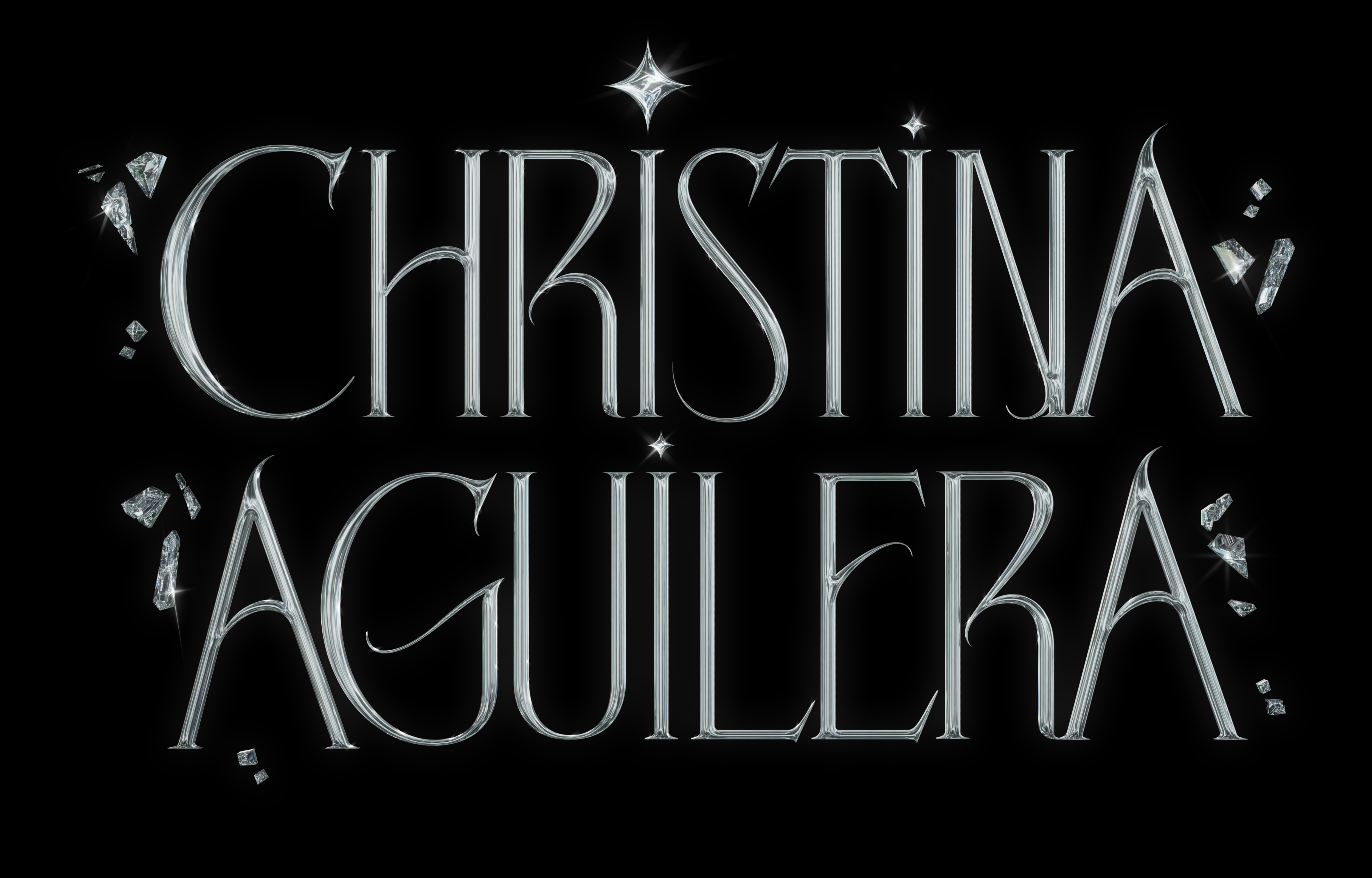 Christina Aguilera Chrome Logo